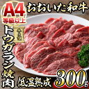 【ふるさと納税】おおいた和牛 トウガラシ 焼肉 (300g) 国産 牛肉 肉 霜降り 低温熟成 A4 和牛 ブランド牛 BBQ 冷凍 大分県 佐伯市【DH221】【(株)ネクサ】