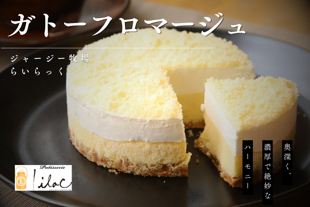 
                  ジャージー牧場らいらっく ガトーフロマージュ  チーズケーキ 自家牧場 ジャージー牛 ミルク カマンベール 手作り 濃厚 風味豊か らいらっく テレビで紹介 AS56B35
                