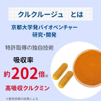 ふるさと納税 川崎市 高吸収型クルクミン　クルクルージュ62粒入り2本 |  | 03