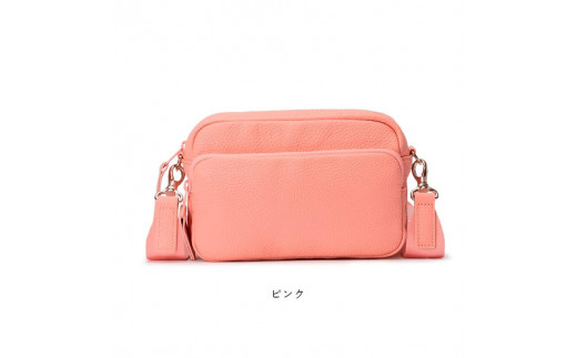 豊岡鞄　レザーミニショルダーバッグ　CITE-016（ピンク）