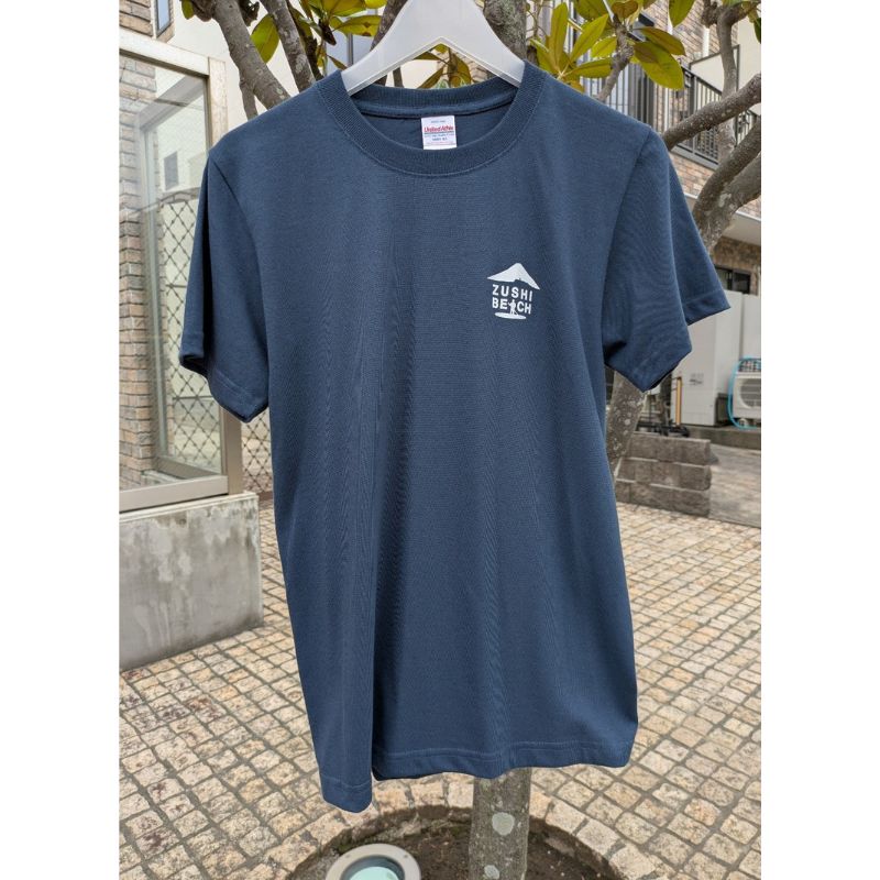 【ふるさと納税】【9月30日受付終了】逗子オリジナルTシャツ ZUSHI LOCAL「Rising Sun ネイビー」 半袖 洋服 服 男女兼用 オリジナル 生活雑貨 ファッション 日用品 おしゃれ