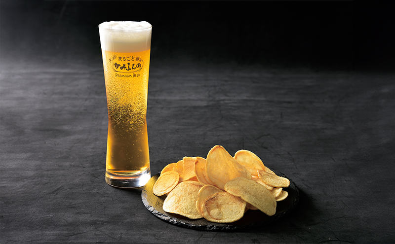 ポテトチップス MARUGOTO KAMIFURANO 黄金の一枚 贅沢 厚切り うすしお 味 100g 8袋 入り ポテト チップス おやつ お菓子 ポテチ 北海道 上富良野 