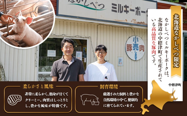 【なかしべつミルキーポーク100％使用】 樹苞 焼小籠包6個（約1.5人前）