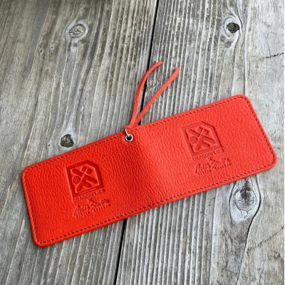 ふるさと納税 東広島市 【広島ドラゴンフライズ×ベルズスクエア】コラボ　東広島産鹿革使用　二つ折りIDカード/パスケース |  | 03