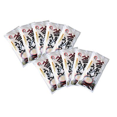 ふるさと納税 三木町 【発送月固定定期便】藤麺　釜あげうどん半生10袋入全2回