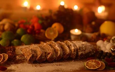 【2024年先行予約】1年かけた四万十の旬でつくるシュトーレン2024 2本セット　冬 クリスマス プレゼント スイーツ お菓子 ケーキ パン ／Ikg-104