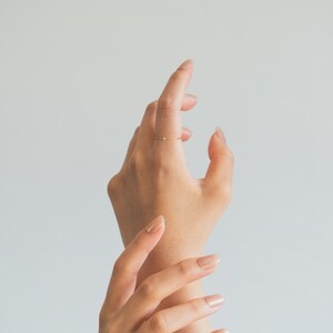 【甲府ジュエリー】K18　ダイヤ　0.01ct　リング（33301463）