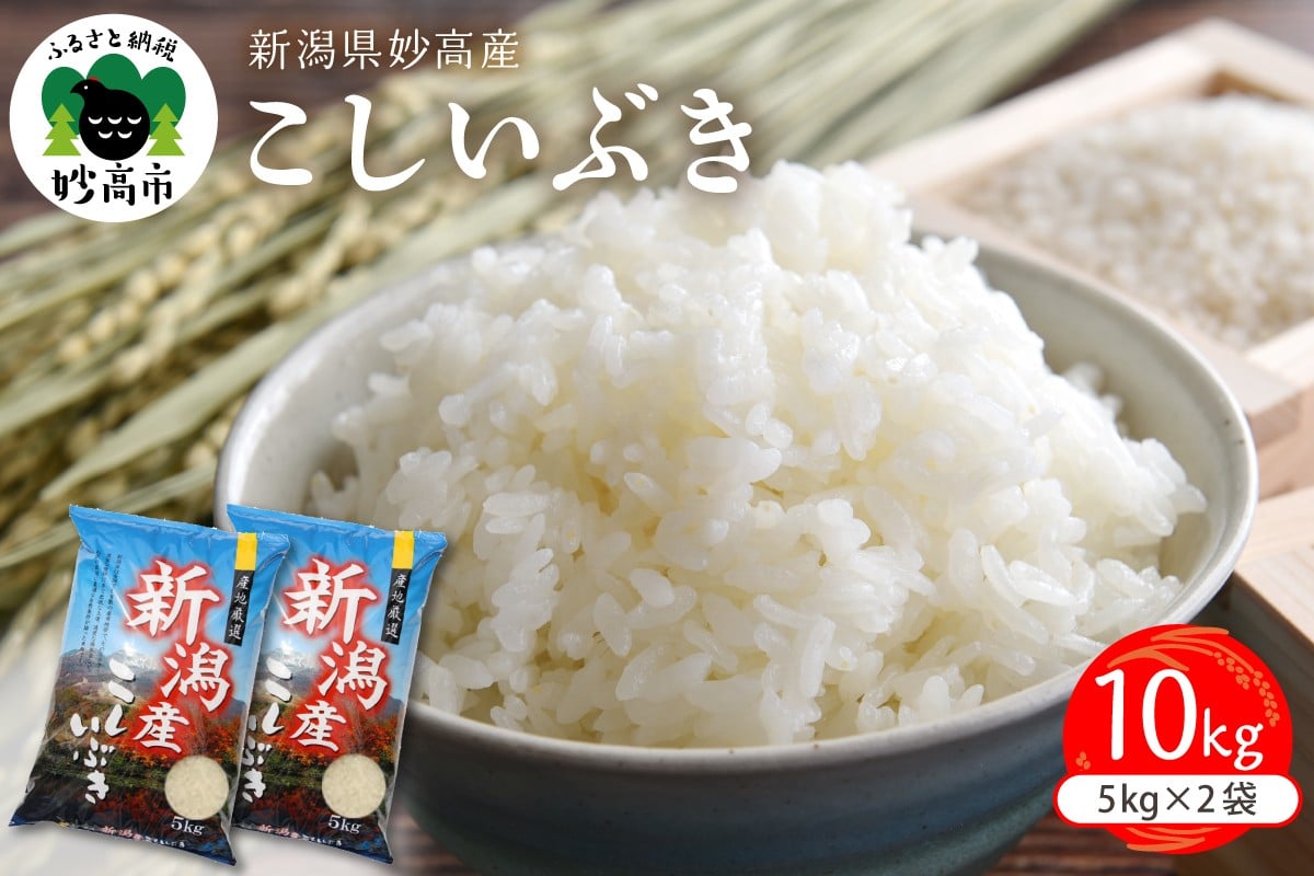 
                  令和7年産　新潟県妙高産こしいぶき10kg
                