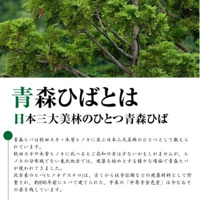 ふるさと納税 むつ市 【香る知育】天然青森ひばのやさしい積み木(2段セット) |  | 01