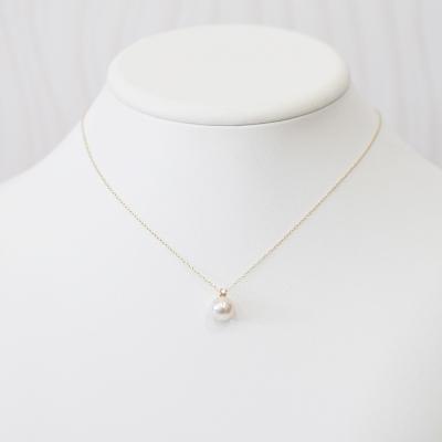 ふるさと納税 天草市 真珠 ネックレス 8-8.5mm ホワイトピンク 4月 ダイヤモンド K18YG_S101-511 |  | 02