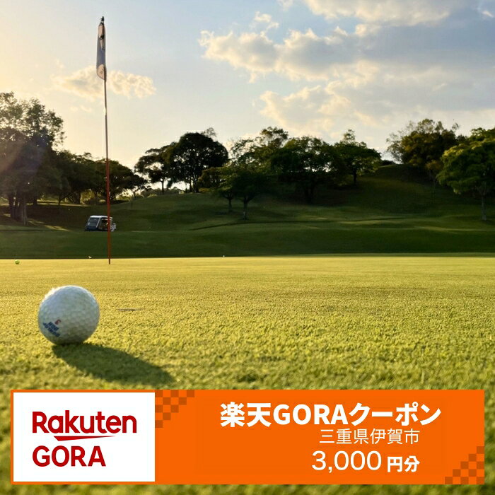 【ふるさと納税】クーポン 《三重県伊賀市の対象ゴルフ場で使える楽天GORAクーポン》 寄付額10,000円（3,000円分クーポン）/ 「伊賀市の対象ゴルフ場で使用できるクーポン券です」クーポン クーポン券 ゴルフ ゴルフ場 送料無料 三重 伊賀市 みえ いがし 三重県伊賀市