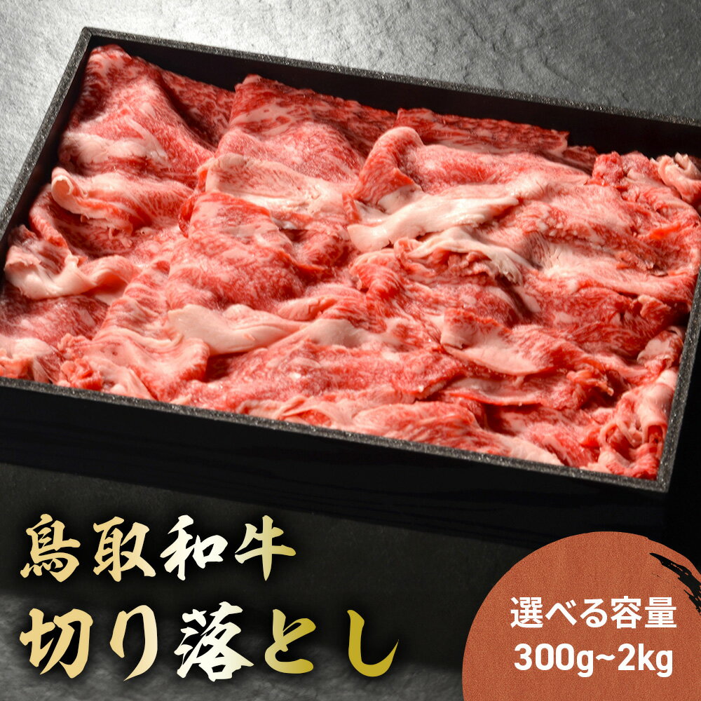 【ふるさと納税】 鳥取和牛 切り落とし (300g〜2kg) 切り落とし 牛肉 国産 和牛 黒毛和牛 肉 ブランド牛 国産牛 鳥取県 倉吉市