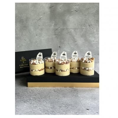 ふるさと納税 筑前町 ペットフード(犬のおやつ)　小型犬用ケーキ　鶏モカ5個セット