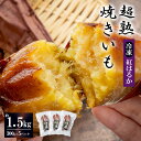 【ふるさと納税】超熟焼きいも ギフトBOX 約1500g(300g×5パック) | 茨城県 つくば市 やきいも 焼芋 紅はるか さつまいも おやつ スイーツ 冷凍