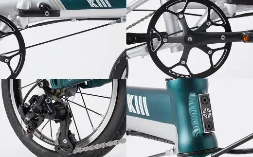 【 Misty Forest 】 DAHON フォールディングバイク K3 14インチ 自転車 折りたたみ自転車 折りたたみ コンパクト 通勤 通学 日常使い サイクリング 収納