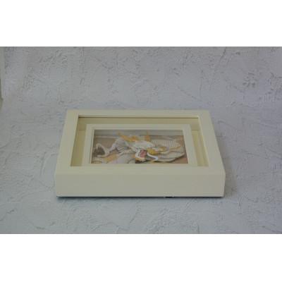 ふるさと納税 野田市 押絵伝統工芸品　白龍　小 |  | 03