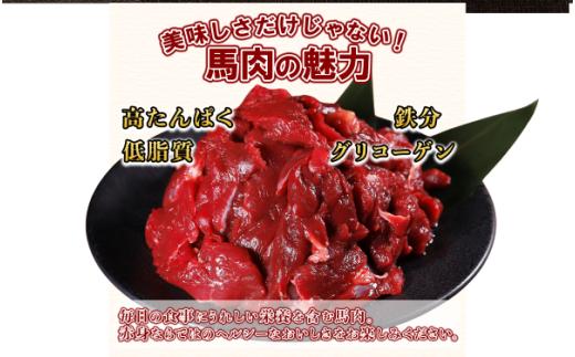 【定期便12回】本場熊本 馬すじ 1kg (500g×2パック) × 12回 ヘルシー 馬肉 すじ肉 馬スジ 煮込み カレー おでん 大容量 小分け 熊本県 水上村