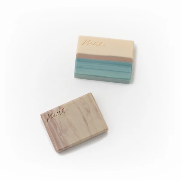 スパークレール　【mue】中目黒発・mueデザインソープギフトセット（固形石鹸2種・洗顔ネット付き）