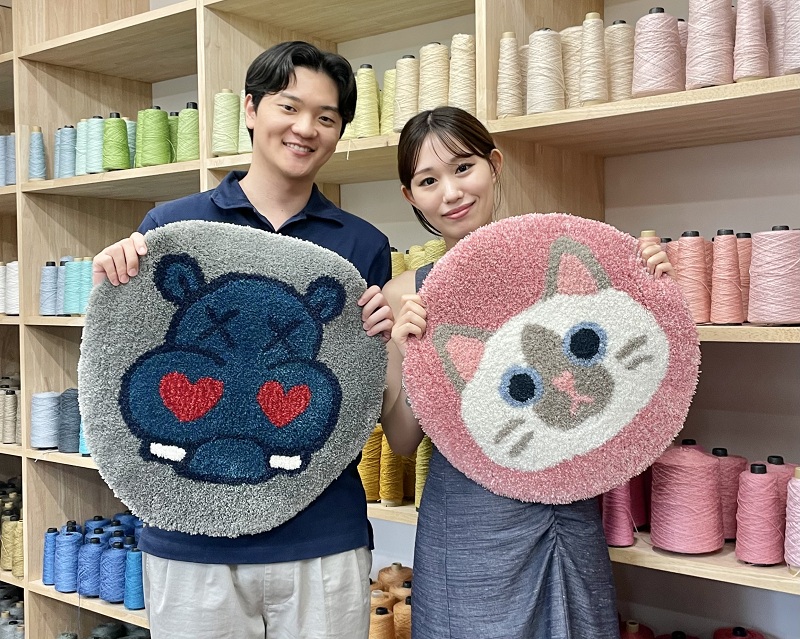 【体験】SORATOBU tufting studio　当日持ち帰り！タフティングワークショップ（オリジナルラグ）