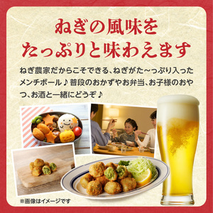 ねぎに恋するメンチボール 12個入り メンチカツ 冷凍メンチカツ 小分けメンチカツ 001-16