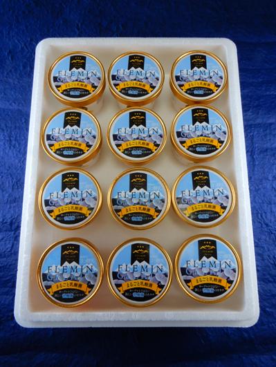 【生きた乳酸菌がたっぷり】うおぬま乳酸菌ジェラート12個／フレミン［グランプリ受賞品］