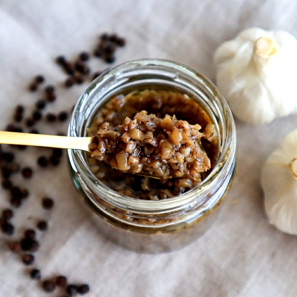 【ふるさと納税】 にんにく好き必見！ 黒胡椒きざみにんにくこめ油 115g×2個 きざみにんにく2個入りギフトE [ にんにく こめ油 国産 使用 香味 調味料 薬味 食用油 人気 詰め合わせ グルメ