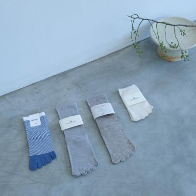 ふるさと納税 広陵町 レディース5本指ソックスセット