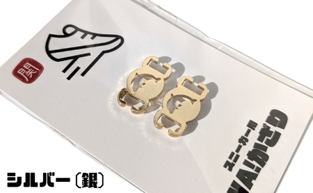 【4021】スニーカーWA! かざり イルカ シルバー