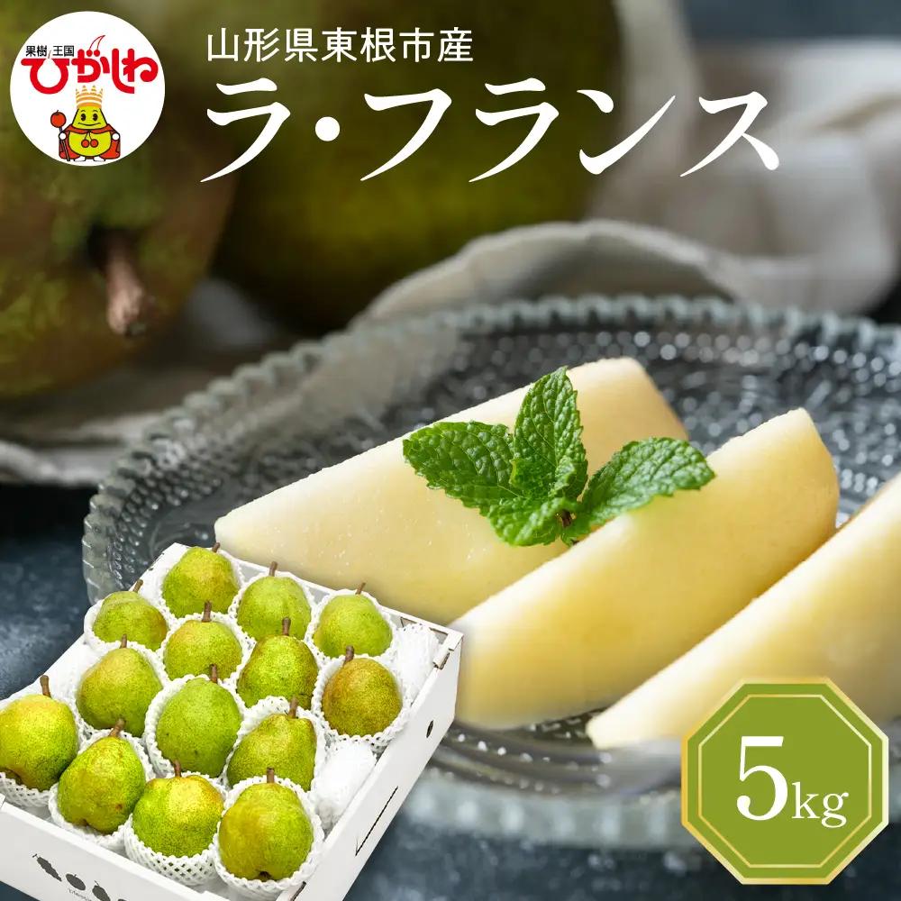 【2026年産】西洋梨 ラフランス 5kg 秀品 化粧箱入 西洋梨