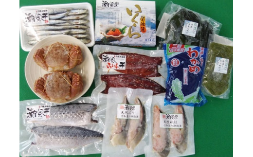 
海の幸セット ( いくら 毛ガニ わかめ 干物 加工品 鮭 いわし サバ 鯖 ぶり など )｜豪華 海鮮 福袋 詰め合わせセット いくら醤油漬け 国産 3特【すごい品掲載】味付き いくら 醤油 人気 鮭 海鮮 魚卵 極上品 ikura けがに 蟹 かに ワカメ 岩手 iwate 詰合せ セット特産
