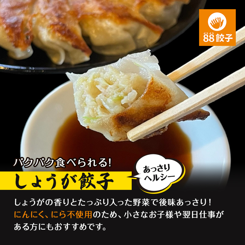 【定期便・6回コース】浜松餃子の88ぱちぱち餃子  80個 幸せな食卓セット【配送不可：離島】 豚肉 加工品 惣菜 冷凍 ぎょうざ 
