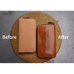 栃木レザー使用｜やわらか本革ラウンドジップ長財布｜Round zip wallet 02｜ブルー｜minca（全6色）