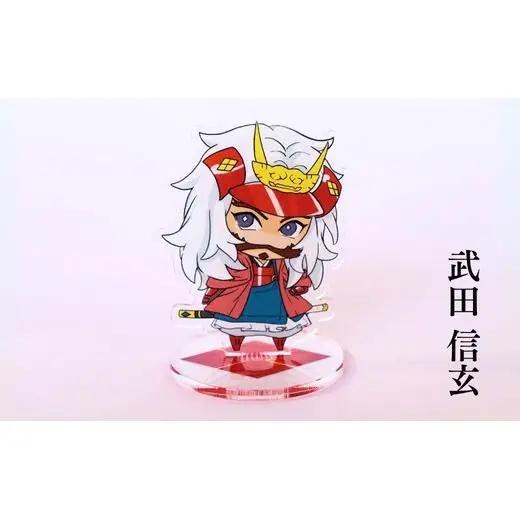 【アクリルスタンド】家康の苦労（徳川家康（しかみ像）　武田信玄　今川義元） 豆本おまけ付