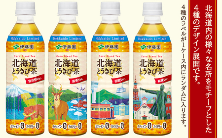 【北海道限定】北海道とうきび茶 500ml×24本★隔月・全3回お届け