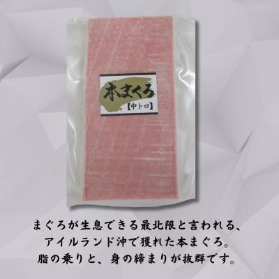 ふるさと納税 三浦市 神奈川県漁連　天然本マグロ　中トロサク |  | 01