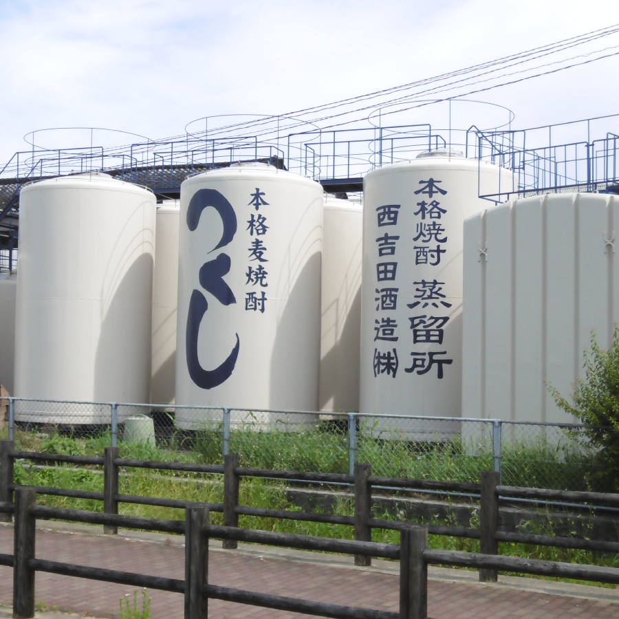 ＜西吉田酒造＞本格麦焼酎 つくし宝壷 1800ml