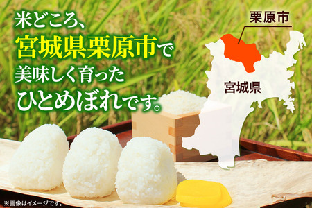 【白米】令和7年産 宮城県栗原産 ひとめぼれ 10kg（5kg×2袋）さっぱり モチモチ おにぎり お弁当