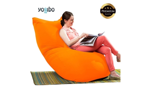 Yogibo Zoola Max Premium（ヨギボー ズーラ マックス プレミアム）サンシャイン【ビーズクッション ビーズ 座椅子 椅子 クッション ビーズソファー ビーズソファ 新生活 プレゼント インテリア 家具 ベッド ゲーム】