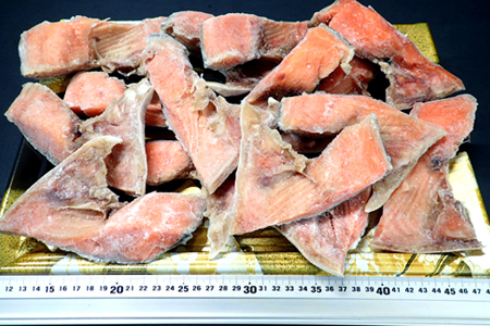 甘汐天然秋鮭カマ500g×3P(計1.5kg) G-14042