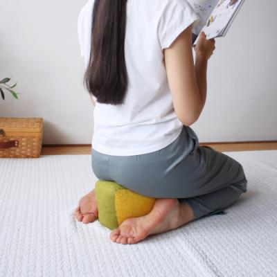 ふるさと納税 京都市 【洛中高岡屋】3つの高さで寛げるアイテム『コロミィ』(萌黄&菜の花) |  | 02