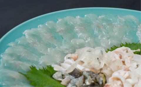 明治より和食一筋の老舗料亭★喜楽庵 天然とらふぐ刺し(3人前)
