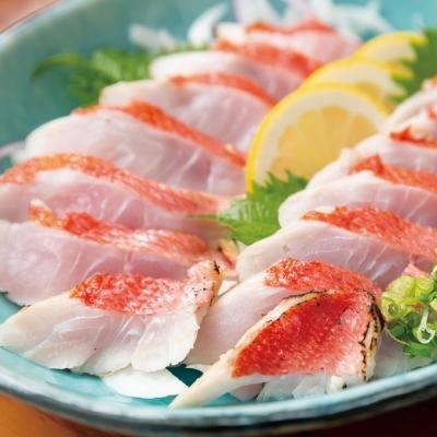 ふるさと納税 室戸市 初音の室戸産金目鯛のしゃぶしゃぶとタタキセット