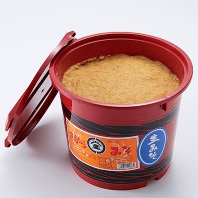 ふるさと納税 人吉市 熊本県人吉市　さがら生みそ4kg　朱樽入