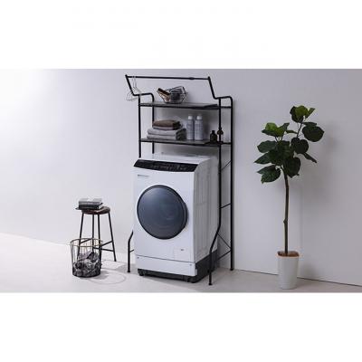 ふるさと納税 大河原町 ランドリーラック 伸縮スタイルランドリーラック HSLR-EX895 ブラック[53752083] |  | 02