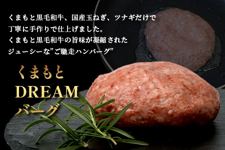 くまもと黒毛和牛 DREAMバーグ 150g×5パック 計750g 牛肉 100％ 国産 生 ハンバーグ 熊本 ブランド牛 黒毛 和牛 上質 はんばーぐ 惣菜 熊本県 113-0508