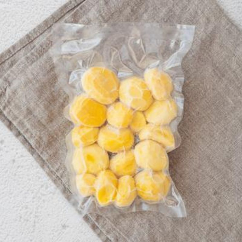 【ふるさと納税】【栽培期間中農薬不使用】珠洲市産 冷凍むき栗（能登栗）真空パック×3 栗ご飯 マロンペースト 栗料理 小分けパック 簡単調理　お届け：2025年12月上旬～12月下旬まで