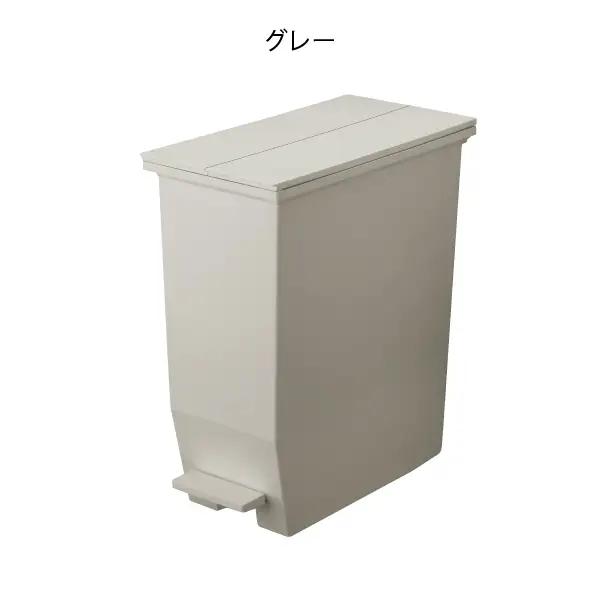 SOLOW ソロウ　ペダルオープンツイン 35L　ゴミ箱 ペダル式 キャスター付き 省スペース 抗菌 防汚 キッチン トイレ ブラック