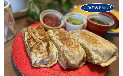 本格派カリフォルニアスタイルのメキシカンブリトー！