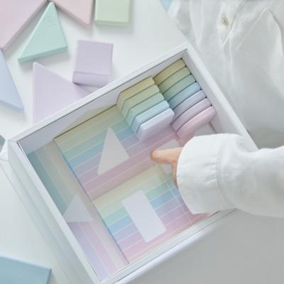 ふるさと納税 東大阪市 プレート型の知育玩具 Poco a poco【にじいろプレート】日本製 おもちゃ グッド・トイ 受賞 |  | 01