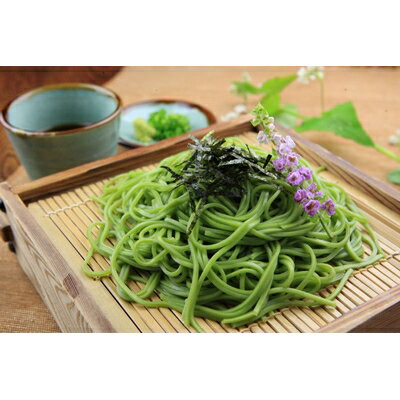 【ふるさと納税】掛川そねの生茶そば(つゆ付き)220g (約2人前)×4袋セット【配送不可地域：離島・北海道・沖縄県・四国・九州】【1119888】